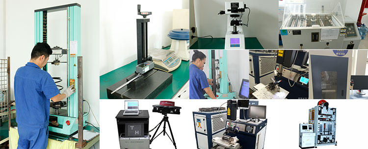 Major Testing Equipment